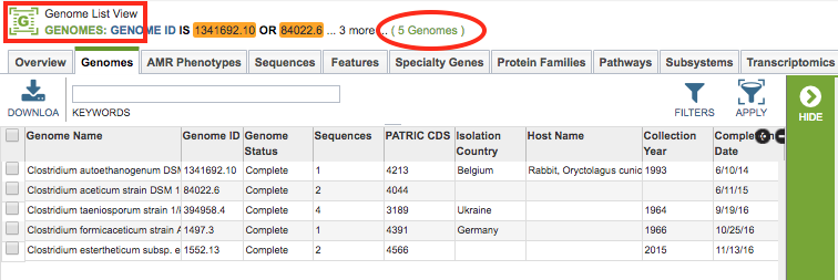 Genome View