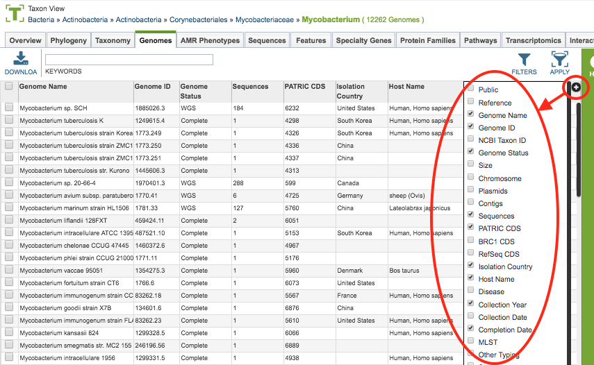 Metadata Fields Show/Hide